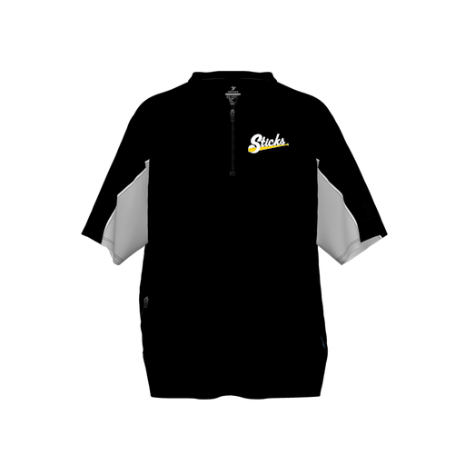 [CUS-DFW-WIND-PER-SSL-BLK-YS-LOGO1] Wind Jacket (Youth S, Black, Logo 1)