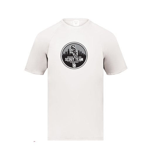 [2791.005.S-LOGO3] Youth Smooth Sport T-Shirt (Youth S, White, Logo 3)