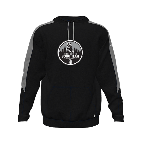 [CUS-DFW-HOOD-FLC-LSL-BLK-YXS-LOGO3] Hoodie (Youth XS, Black, Logo 3)