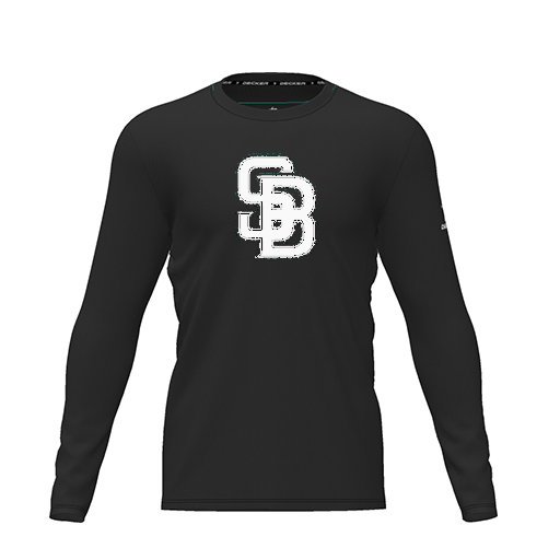 [FTLCDFBK-YXS-LOGO2] Dri Fit Performance T-Shirt (Youth XS, Black, Logo 2, Long Sleeve)