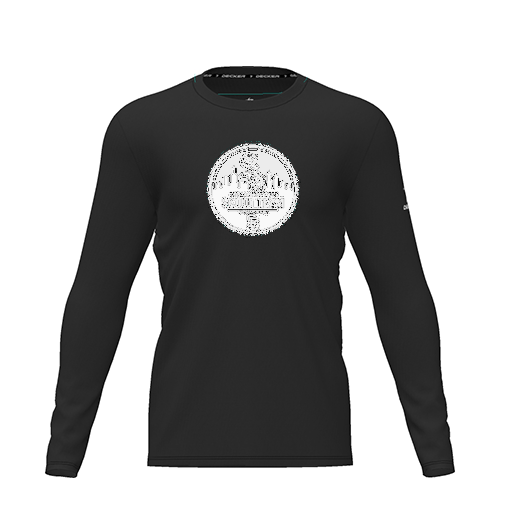 [FTLCDFBK-YXS-LOGO3] Dri Fit Performance T-Shirt (Youth XS, Black, Logo 3, Long Sleeve)