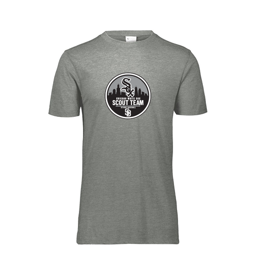 [FTSCUBGY-YS-LOGO3] Youth Ultra-blend T-Shirt (Youth S, Gray, Logo 3)