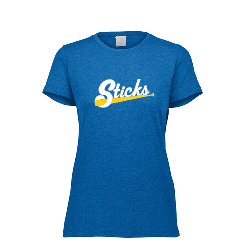 [FTSCUBRY-FAXS-LOGO1] Ladies Ultra-blend T-Shirt (Female Adult XS, Royal, Logo 1)
