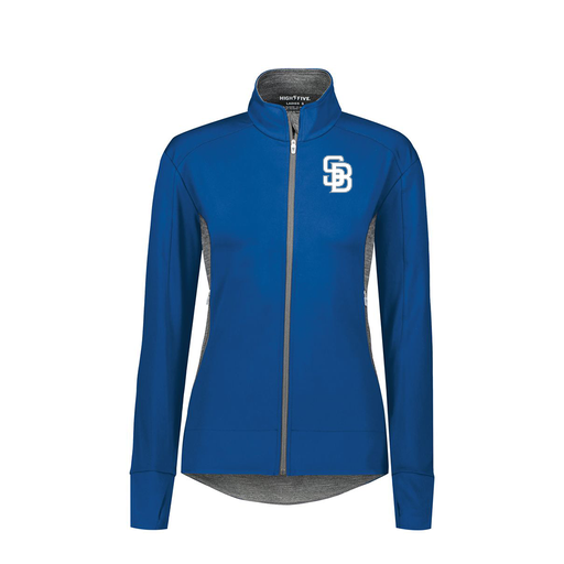[371263.H73.S-LOGO2] Girls FreeForm Jacket (Female Youth S, Royal, Logo 2)