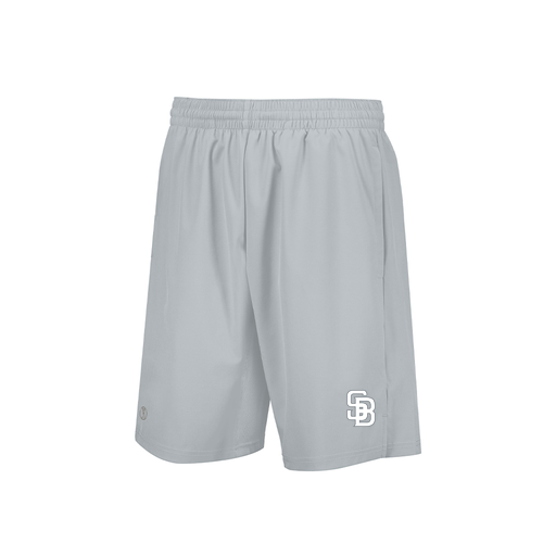 [229656-SIL-YS-LOGO2] Youth Weld Short (Youth S, Silver, Logo 2)