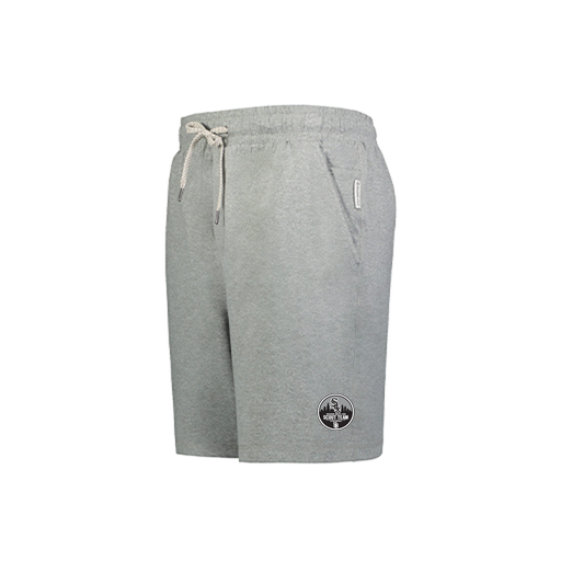 [223604.013.S-LOGO3] YOUTH Ventura Soft Knit SHORTS (Youth S, Silver, Logo 3)